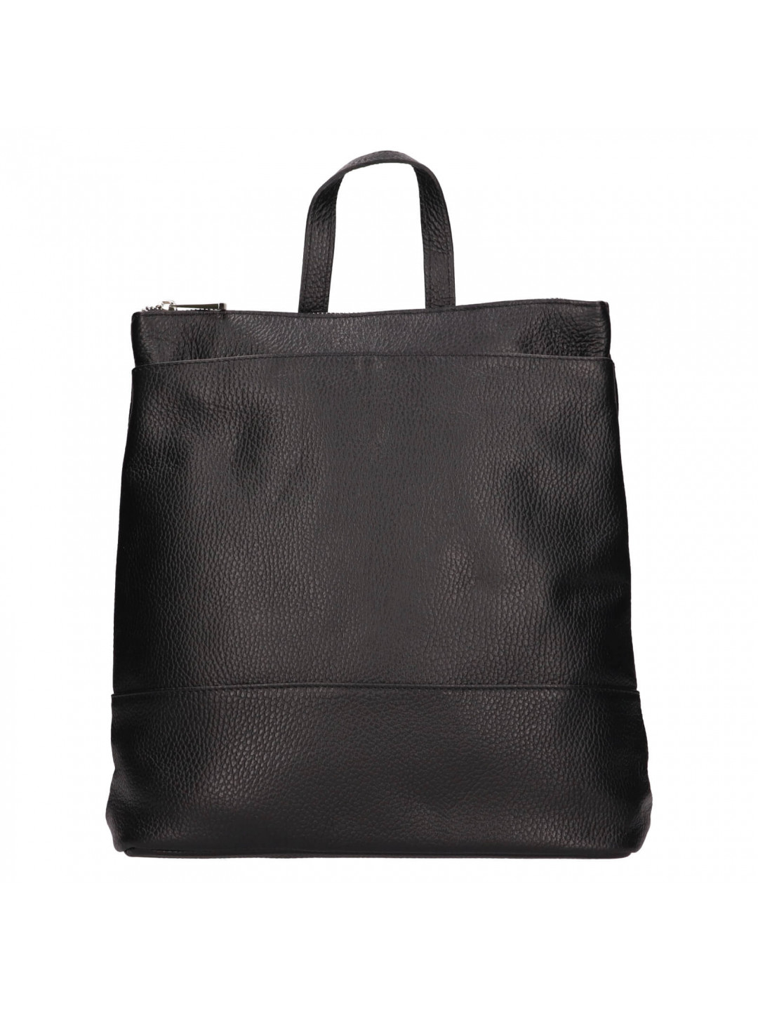 Dámský kožený batoh Italia Duponte – černá